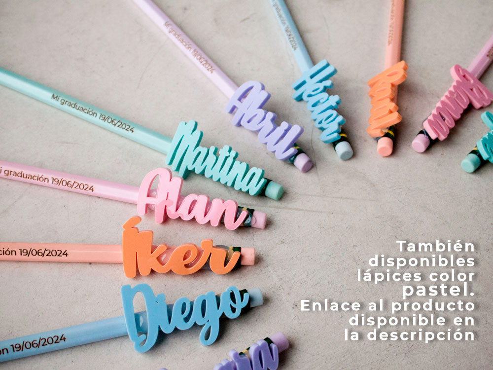 Lápiz con nombre - Imagen 7