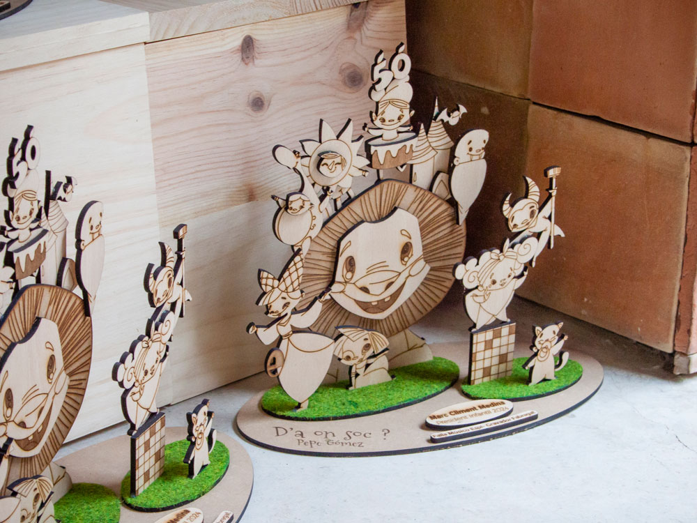 maqueta-falla-infantil-músico-espí-gravador-fabregat