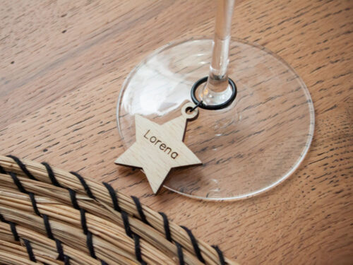 marca-copas-navideño-forma-estrella