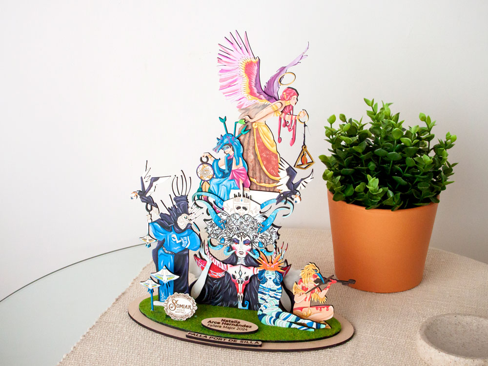 maqueta-falla-Port-de-Silla-2025